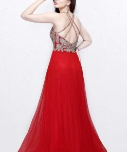 Primavera Couture - Sparkling Halter Evening Gown 1860