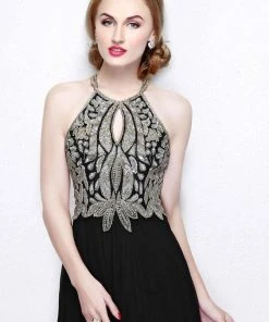 Primavera Couture - Sparkling Halter Evening Gown 1860