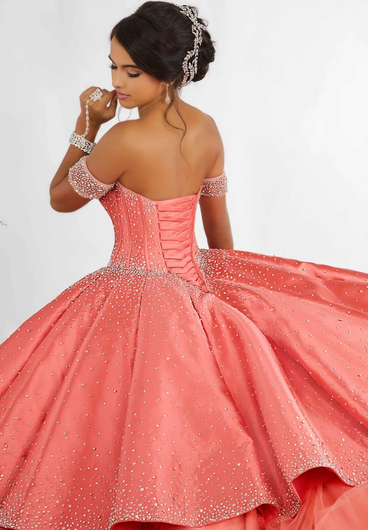 Quinceanera Collection - 26887 High Low Gown With Removable Skirt Long Dresses 7 Quinceanera Collection - 26887 High Low Gown With Removable Skirt Long Dresses