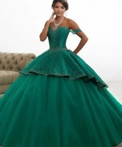 Quinceanera Collection - 26887 High Low Gown With Removable Skirt Long Dresses