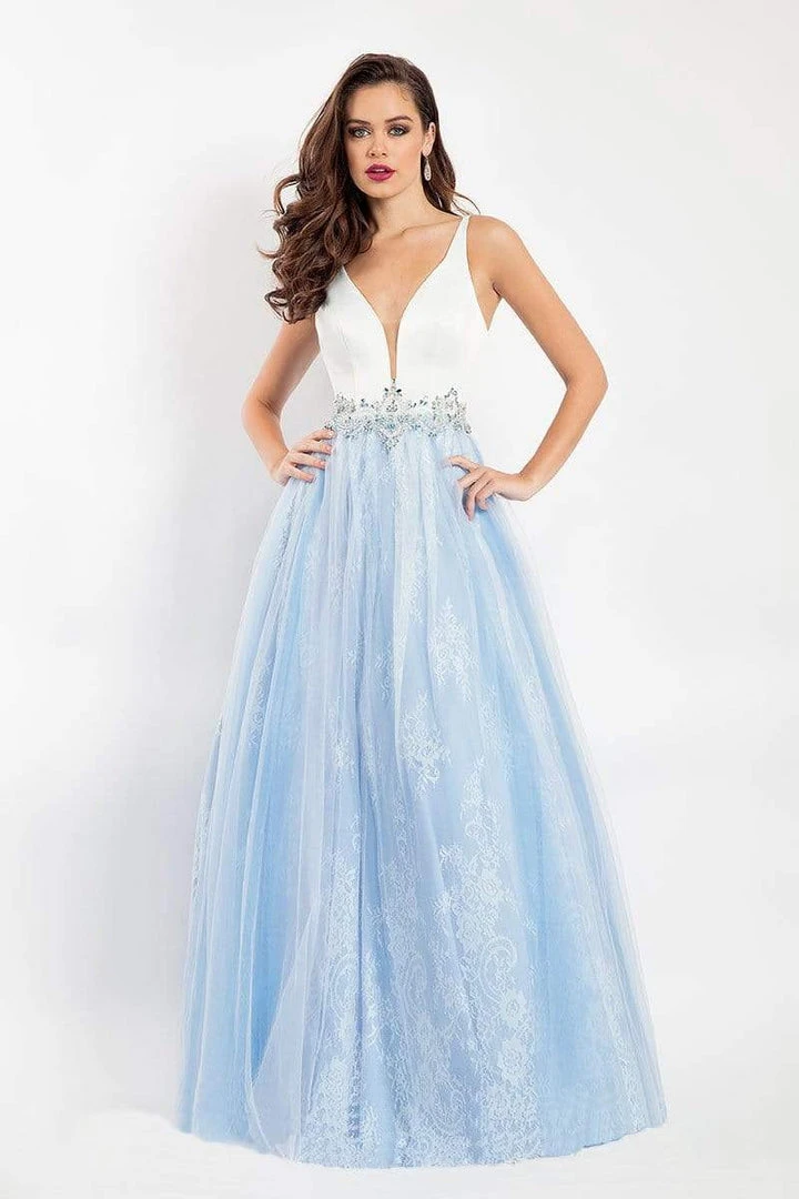 Formal Gowns Rachel Allan - 6114 Plunging Sweetheart Ornate Tulle Gown 3 Formal Gowns Rachel Allan - 6114 Plunging Sweetheart Ornate Tulle Gown