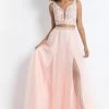 Rachel Allan - 6118 Strappy Open Back Beaded Top Tulle Gown - 1 Pc Blush In Size 0 Available Formal Gowns 2 Rachel Allan - 6118 Strappy Open Back Beaded Top Tulle Gown - 1 Pc Blush In Size 0 Available Formal Gowns