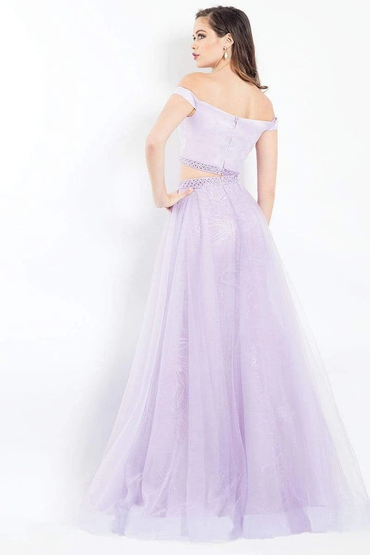 Formal Gowns Rachel Allan - 6198 Two-Piece Floral Embroidered Gown 6 Formal Gowns Rachel Allan - 6198 Two-Piece Floral Embroidered Gown