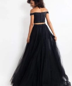 Formal Gowns Rachel Allan - 6198 Two-Piece Floral Embroidered Gown 9 Formal Gowns Rachel Allan - 6198 Two-Piece Floral Embroidered Gown