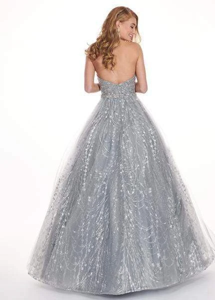 Rachel Allan - 6417 Crystal Embellished Strapless Ballgown Formal Gowns 5 Rachel Allan - 6417 Crystal Embellished Strapless Ballgown Formal Gowns