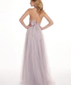 Formal Gowns Rachel Allan - 6437 Two Piece Embroidered Lace Halter A-line Dress