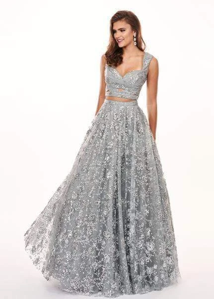 Formal Gowns Rachel Allan - 6467 Sequined Two-Piece Sweetheart Bodice Gown 6 Formal Gowns Rachel Allan - 6467 Sequined Two-Piece Sweetheart Bodice Gown