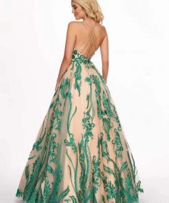 Rachel Allan - 6537 Bead Embellished Sweetheart Ballgown Formal Gowns