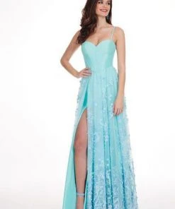 Formal Gowns Rachel Allan - 6543 Taffeta Sweetheart Embroidered A-line Dress