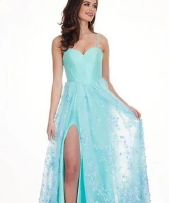 Formal Gowns Rachel Allan - 6543 Taffeta Sweetheart Embroidered A-line Dress 8 Formal Gowns Rachel Allan - 6543 Taffeta Sweetheart Embroidered A-line Dress