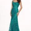 Rachel Allan - 6590 Embroidered Lace Scoop Neck Gown Formal Gowns 2 Rachel Allan - 6590 Embroidered Lace Scoop Neck Gown Formal Gowns