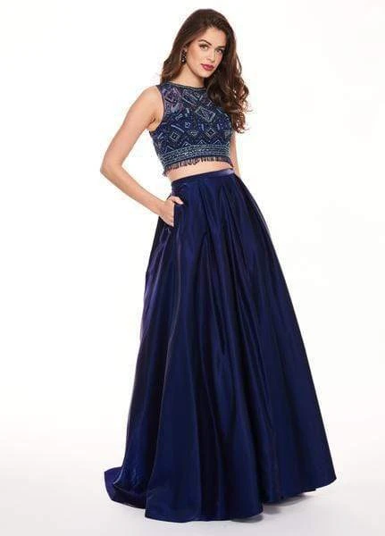 Rachel Allan - 6632 Two Piece Illusion Jewel Ballgown Formal Gowns 3 Rachel Allan - 6632 Two Piece Illusion Jewel Ballgown Formal Gowns