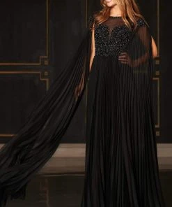 Formal Gowns Rachel Allan Couture - 8425 Illusion Embellished Bodice A-Line Dress