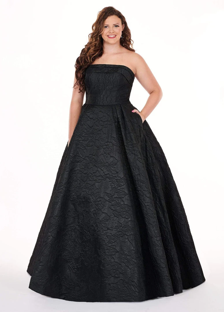 Rachel Allan Curves - 6679 Folded Strapless Ballgown Formal Gowns 3 Rachel Allan Curves - 6679 Folded Strapless Ballgown Formal Gowns