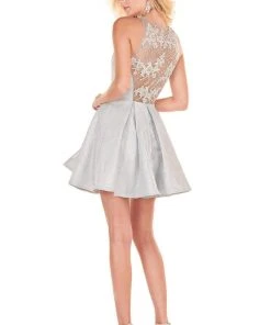 Rachel Allan Homecoming - 4045 Embellished Romper With Aline Overskirt Cocktail Dresses 13 Rachel Allan Homecoming - 4045 Embellished Romper With Aline Overskirt Cocktail Dresses