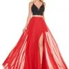 Formal Gowns Rachel Allan Homecoming - 4157 Two Piece Applique A-line Dress 1 Formal Gowns Rachel Allan Homecoming - 4157 Two Piece Applique A-line Dress