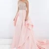 Formal Gowns Rachel Allan Prima Donna - 5036 Jeweled Strapless Gown With Overskirt 2 Formal Gowns Rachel Allan Prima Donna - 5036 Jeweled Strapless Gown With Overskirt