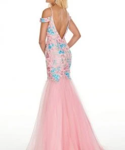 Rachel Allan Prom - 7001 Embroidered Off-Shoulder Mermaid Dress 11 Rachel Allan Prom - 7001 Embroidered Off-Shoulder Mermaid Dress