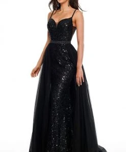 Formal Gowns Rachel Allan Prom - 7162 Sweetheart Sequin And Lace A-Line Dress 5 Formal Gowns Rachel Allan Prom - 7162 Sweetheart Sequin And Lace A-Line Dress