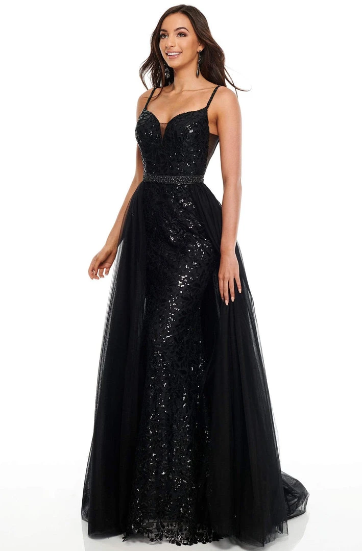 Formal Gowns Rachel Allan Prom - 7162 Sweetheart Sequin And Lace A-Line Dress 4 Formal Gowns Rachel Allan Prom - 7162 Sweetheart Sequin And Lace A-Line Dress