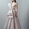 Formal Gowns Saiid Kobeisy - 3365 Strapless Straight Across A-line Dress