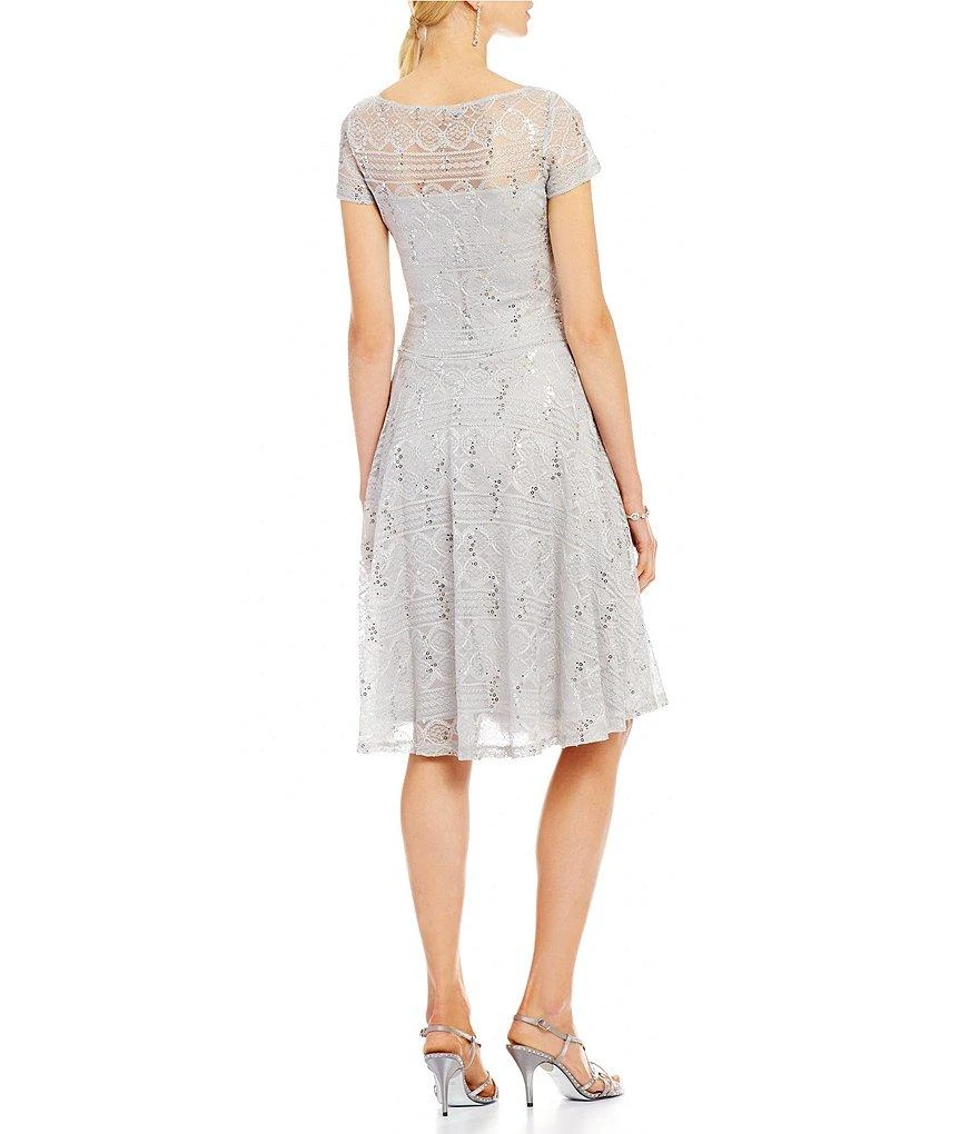 Sangria - SABZ1ACT Lace Bateau A-line Dress Cocktail Dresses 6 Sangria - SABZ1ACT Lace Bateau A-line Dress Cocktail Dresses