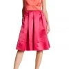 Sangria - SBLV1114 Sleeveless Color Block Satin Dress
