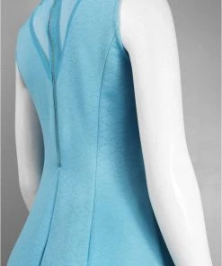 Sharagano - HW5S156G3 Sleeveless Jewel A-line Dress