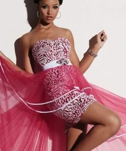 Studio 17 - 12456 Sequined Strapless Sheath Dress Cocktail Dresses 6 Studio 17 - 12456 Sequined Strapless Sheath Dress Cocktail Dresses