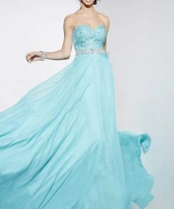 Studio 17 - 12549 Bedazzled Sweetheart A-Line Dress