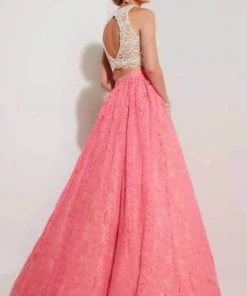 Formal Gowns Studio 17 - 12617 Amazing Two Piece Lace Dress