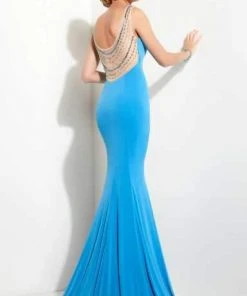 Formal Gowns Studio 17 - 12618 Elegant Beaded And Embellished Illusion Bateau Jersey Gown 6 Formal Gowns Studio 17 - 12618 Elegant Beaded And Embellished Illusion Bateau Jersey Gown