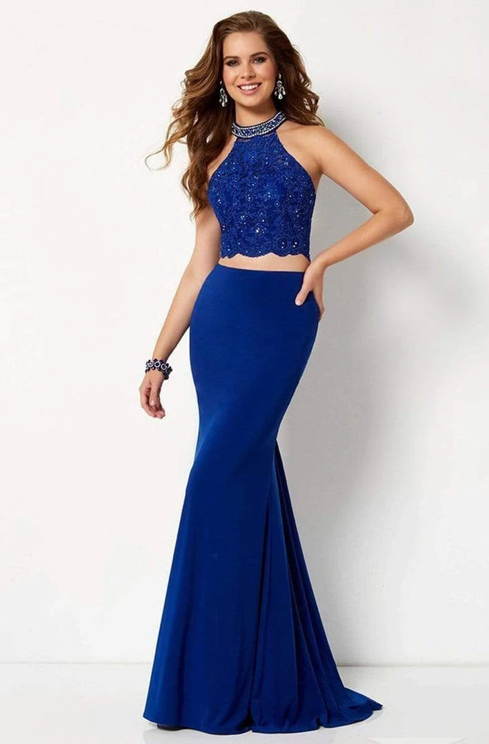 Studio 17 - 12663 Two Piece Beaded Lace Jersey Dress 3 Studio 17 - 12663 Two Piece Beaded Lace Jersey Dress