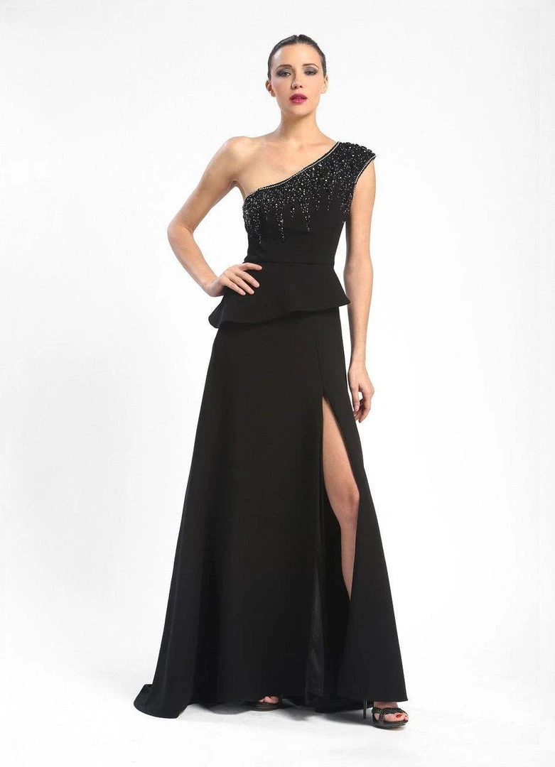 Sue Wong - Asymmetric A-Line Dress N5247 Formal Gowns 3 Sue Wong - Asymmetric A-Line Dress N5247 Formal Gowns