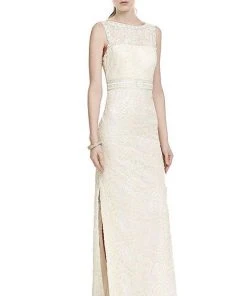 Sue Wong - Bateau Neck Sheath Dress W5162