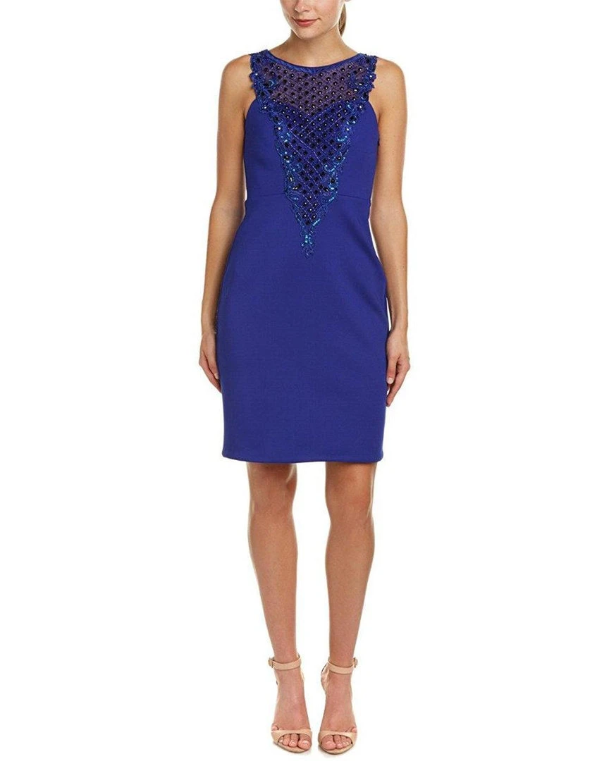 Sue Wong - Embroidered Illusion Bateau Dress N5345NM 3 Sue Wong - Embroidered Illusion Bateau Dress N5345NM