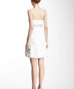 Cocktail Dresses Sue Wong - Floral Applique Cocktail Dress Z139