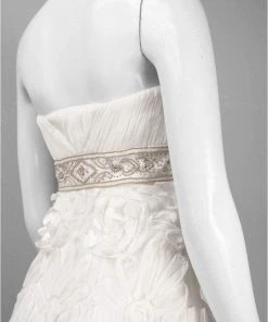 Cocktail Dresses Sue Wong - Floral Applique Cocktail Dress Z139