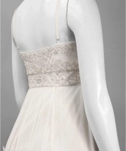 Sue Wong - N1452 Spaghetti Straps Embellished Empire Gown Formal Gowns 5 Sue Wong - N1452 Spaghetti Straps Embellished Empire Gown Formal Gowns