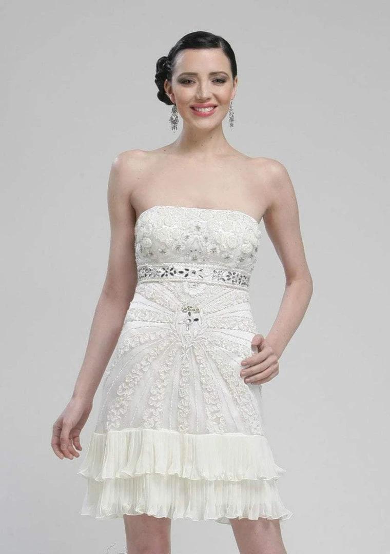 Sue Wong - N2321 Embellished Strapless Cocktail Dress 3 Sue Wong - N2321 Embellished Strapless Cocktail Dress