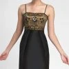 Sue Wong - N3434 Sleeveless Embellished Bodice Empire Taffeta Dress 1 Sue Wong - N3434 Sleeveless Embellished Bodice Empire Taffeta Dress