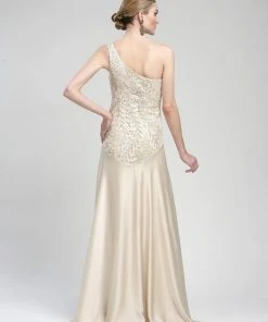Sue Wong - One Shoulder Long Gown W1411 Formal Gowns