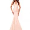 Formal Gowns Tarik Ediz - 50229 Crystal Embellished Deep V-neck Mermaid Dress