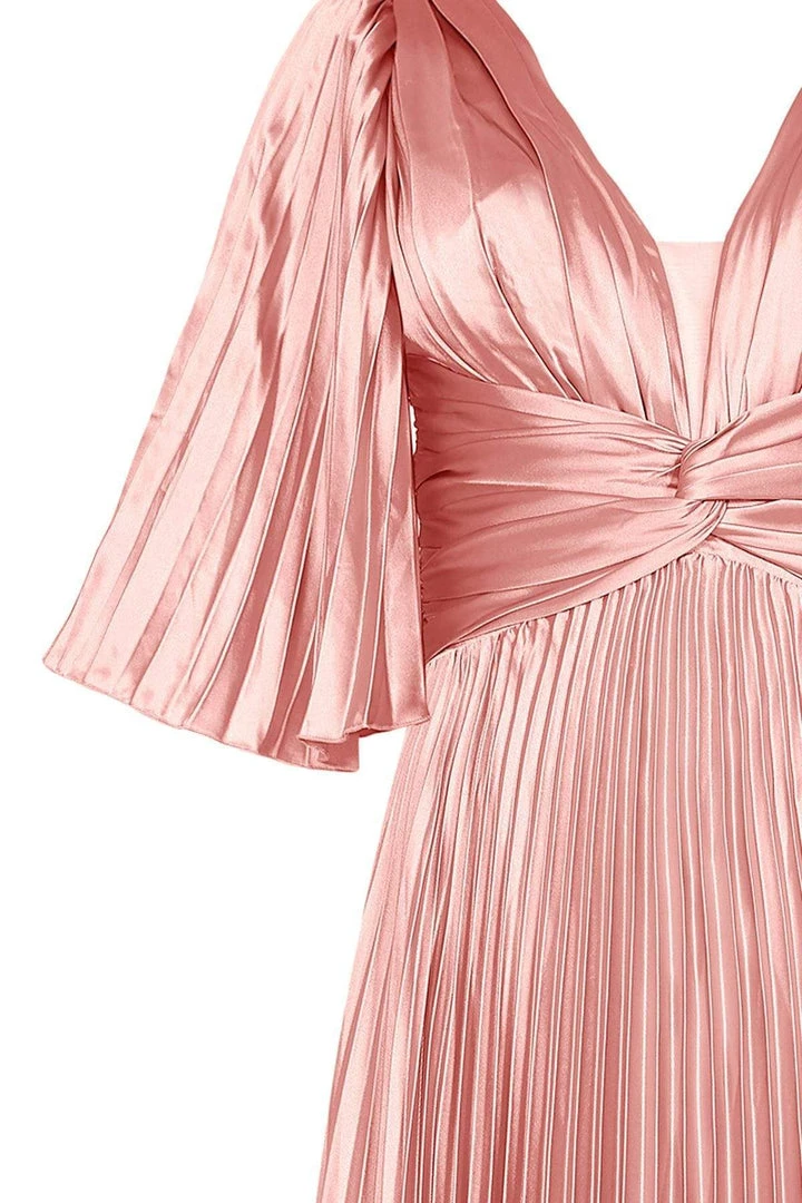 Tarik Ediz - 50450 Ruched Plunging V-Neck A-Line Gown 9 Tarik Ediz - 50450 Ruched Plunging V-Neck A-Line Gown