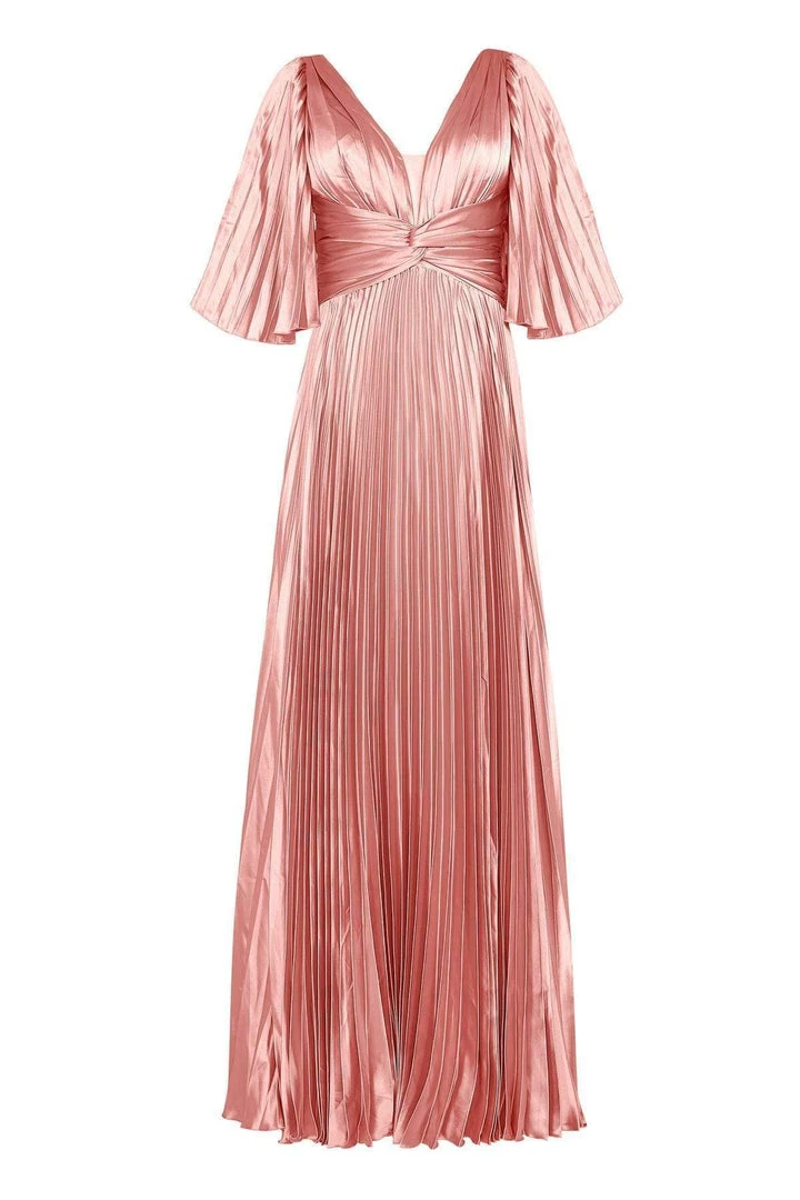 Tarik Ediz - 50450 Ruched Plunging V-Neck A-Line Gown 8 Tarik Ediz - 50450 Ruched Plunging V-Neck A-Line Gown