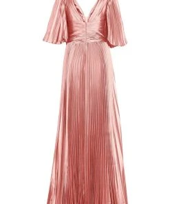Tarik Ediz - 50450 Ruched Plunging V-Neck A-Line Gown 20 Tarik Ediz - 50450 Ruched Plunging V-Neck A-Line Gown