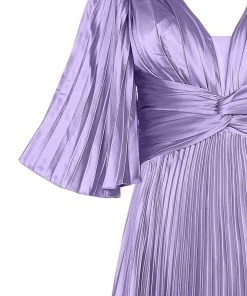 Tarik Ediz - 50450 Ruched Plunging V-Neck A-Line Gown 16 Tarik Ediz - 50450 Ruched Plunging V-Neck A-Line Gown