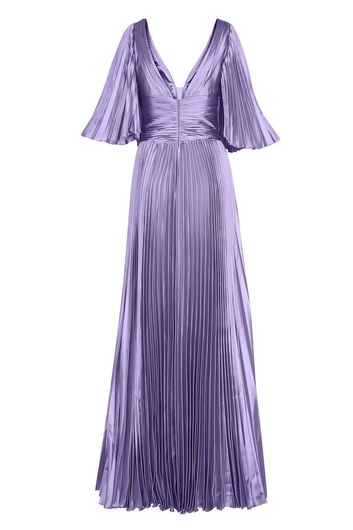 Tarik Ediz - 50450 Ruched Plunging V-Neck A-Line Gown 7 Tarik Ediz - 50450 Ruched Plunging V-Neck A-Line Gown