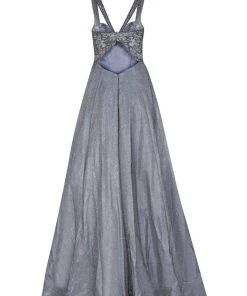 Tarik Ediz - 50451 Embellished Square Neck A-line Dress Formal Gowns 23 Tarik Ediz - 50451 Embellished Square Neck A-line Dress Formal Gowns