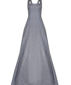 Tarik Ediz - 50451 Embellished Square Neck A-line Dress Formal Gowns 22 Tarik Ediz - 50451 Embellished Square Neck A-line Dress Formal Gowns